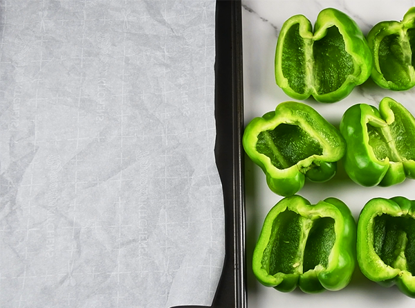 Lasagna Stuffed Peppers - Step 1